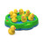 Motorized Pond-Shaped Game Unit with rubber ducks