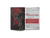 an evil red, black and white horned deer like creature and Roleplay chart