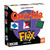 Qwirkle Flex game cover, depicting three of the pieces within
