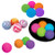 An assortment of Teenie size NeeDoh sensory squishy balls in a variety of colors and textures.