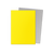 Both sides of the sleeve shown, one yellow, one silver