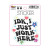 Sticker image, depicting the words "IDK, I just work here"
