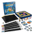 game components cards, coded boards and decoding flashlights