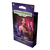 card box, purple with a singer