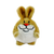 rabbit squish in the shape of a ball