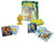 The game components  cartoon characters and a golden zeus model