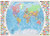 Political World Map 1000pc image