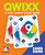 Qwixx Card Game an orange box with bright colored cards 