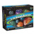 3-D Solar System,  front of packaging to show 3 D solar system through a clear window in black box 