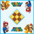Super Mario vs. Bowser Checkers & Tic-Tac-Toe tic-tac-toe board
