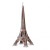 Assembled Eiffel Tower 3D puzzle