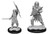 Human Fighter Male—D&D Nolzur's Marvelous Miniatures W13, shield like a mini surf board on a spear