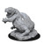 Frost Salamander—D&D Nolzur's Marvelous Miniatures W14 , chubby unpainted salamander with 4 legs 