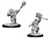 Dwarf Fighter & Dwarf Cleric—Magic the Gathering Unpainted Miniatures W14