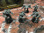 Clan Heavy Battle Star–BattleTech mini's on a map