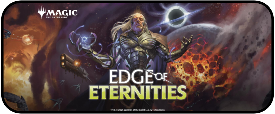 Key art for the Edge of Eternities set for Magic the Gathering