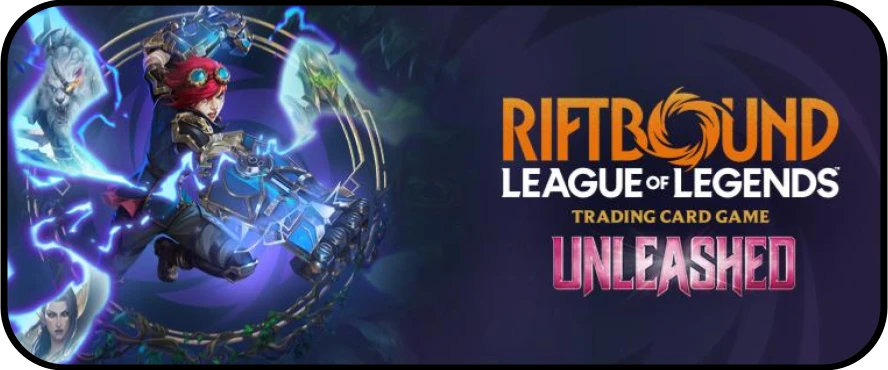 Key art for the Unleashed set of Riftbound: League of Legends