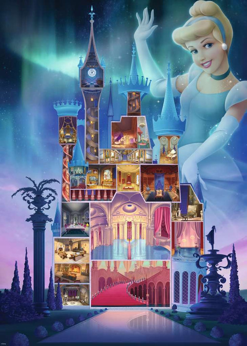 Disney Castle: Cinderella 1000pc - Board Game Barrister