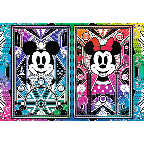 Disney 100 Mickey—Wooden Puzzle 500+1pc (Sold Out - Restock