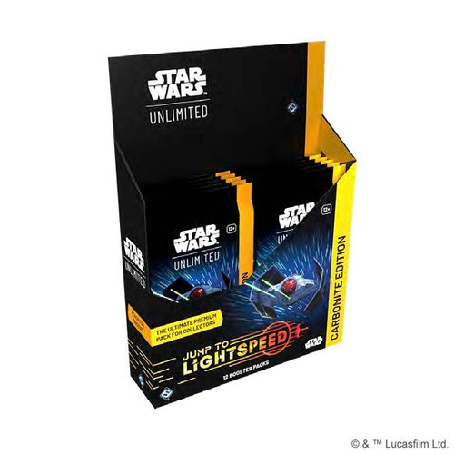 star wars jump to lightspeed booster box Amazon.com: Asmodee Star Wars: Unlimited TCG Jump to Lightspeed PRERELEASE  Box main image 0