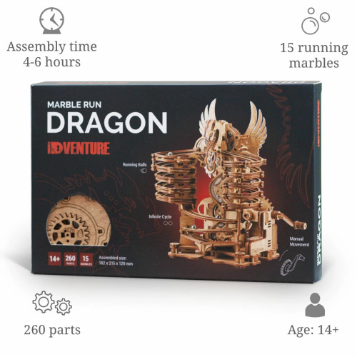 Dragon Marble Run DIY Kit - Board Game Barrister