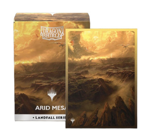 Arid Mesa, Magic Art Dual Matte Dragon Shield Sleeves, 100ct