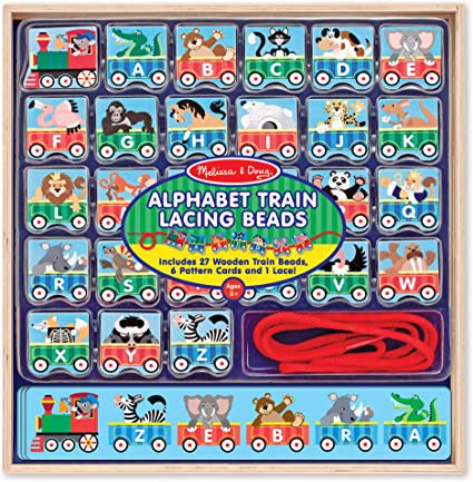 Alphabet Train Lacing Beads (Sold Out - Restock Notification