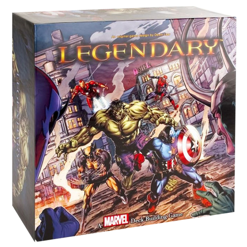 legendary marvel deck building game card sleeves Legendary: A Marvel Deck Building Game (Base Game) Compatible Sleeve Bundle (8810 X 5) main image 0
