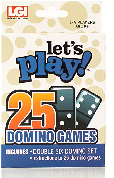 Dominoes - Let's Play 25 Games (Sold Out - Restock Notification