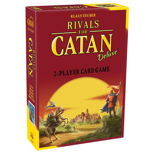 rivals for catan card sleeves Square - Clear/Non-Glare main image 1