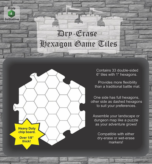Atomic Laser Cut Designs Blank Hex Tiles For Memoir 44 | 5 Pack MDF | US Seller Fast Shipping