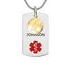 Sport Charm Medical ID Necklace