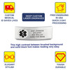 Divoti Custom Engraved Emergency Medical ID Bands  with Free Custom Engraving