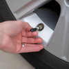 Precision CNC Machined No-Fuse Stainless Steel Car Tire Valve Caps