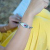 Matte Steel U Link Medical ID Bracelet