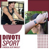 Divoti Ultra-Sleek Custom Engraved 13-mm Wide Silicone Sport Medical ID Wristband for Athletes