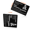 Personalized Aluminum Medical ID Wallet Card