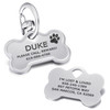 Custom Stainless Steel Dog Breed ID Tag - Personalized Unique Design for pets