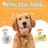 Custom Stainless Steel Dog Breed ID Tag - Personalized Unique Design for pets