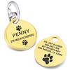 Custom Stainless Steel Dog Breed ID Tag - Personalized Unique Design for pets