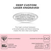 Premium Custom Engraved Medical Alert Bracelet With Handwoven Chain and Swivel  Clasps