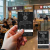 Custom Bilingual Food Allergy Alert Card | Personalized Medical ID for International Travel Safety
