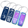 Durable and Visible Medical Alert Luggage Bag Tag for Couples - Set of 2 for Wedding, Engagement, or Honeymoon