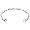 Medical ID Replacement Chain - Rolo chain with beads at both ends