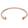 Medical ID Replacement Chain - Rolo chain with beads at both ends