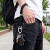 STEEL HAWK Heavy Duty Stainless Steel EDC Keychain & Car Clip