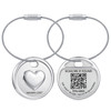 Divoti Smart QR Code Tracker Tag for Bags | 1 or 2-Year Premium Included
