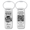 Personalized Stainless Steel Smart Luggage Tag with QR Code