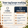 Personalized Stainless Steel Smart Luggage Tag with QR Code