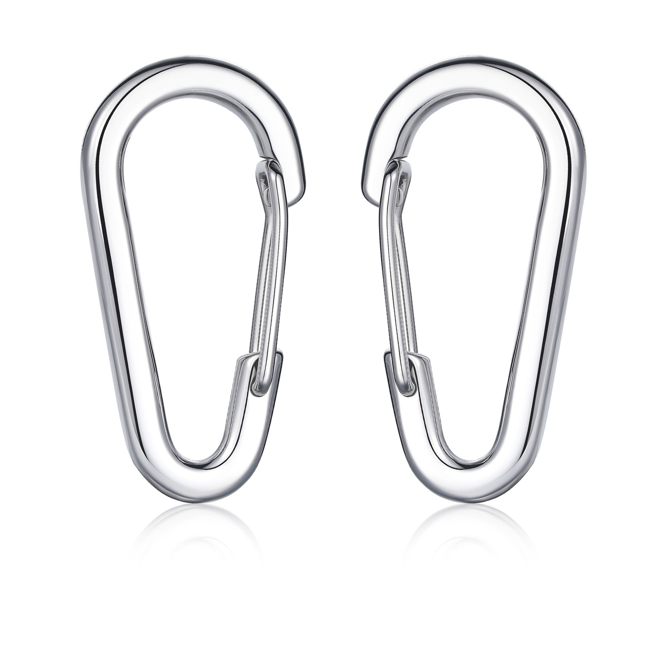 2.5" Wire Gate Carabiners